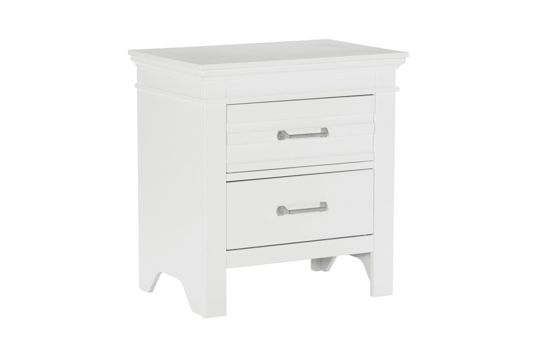 Homelegance - Blaire Farm 6 Piece Queen Bedroom Set In White - 1675W-1-6Set - ATL FURNITURE