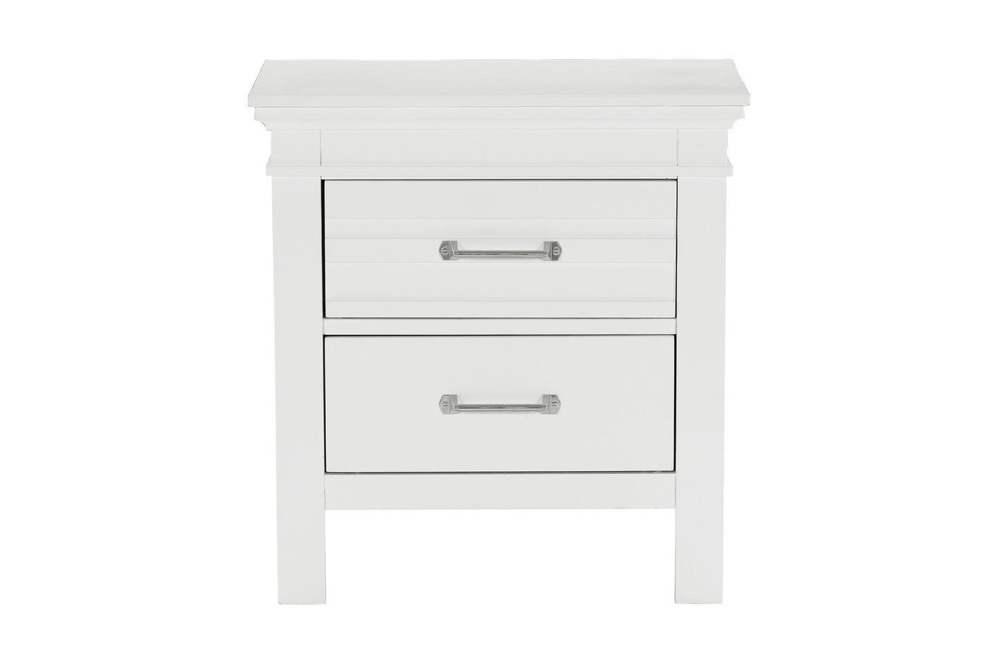 Homelegance - Blaire Farm 5 Piece Eastern King Bedroom Set In White - 1675Wk-1Ek-5Set - ATL FURNITURE