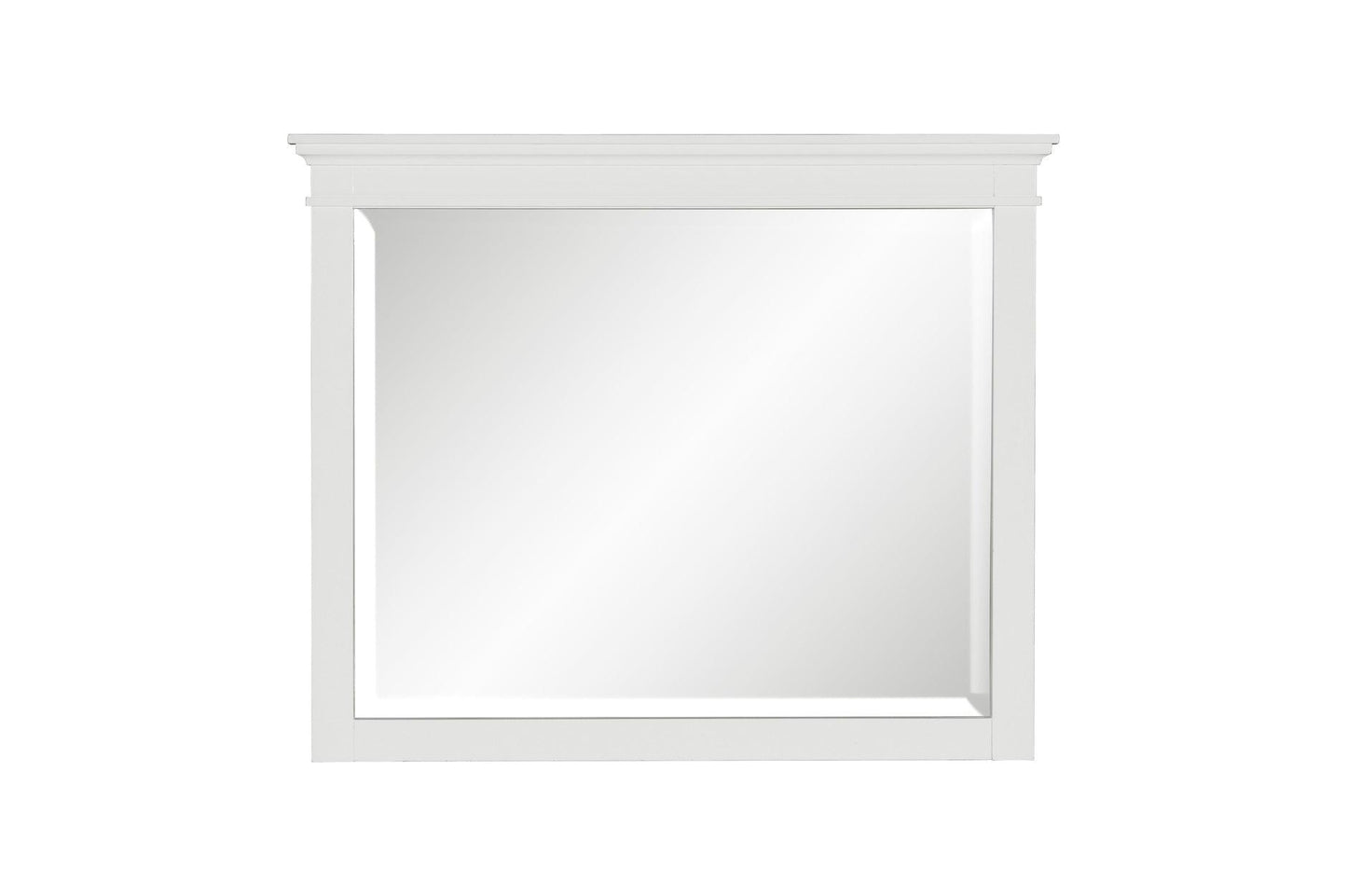 Homelegance - Blaire Farm Dresser With Mirror In White - 1675W-6 - ATL FURNITURE