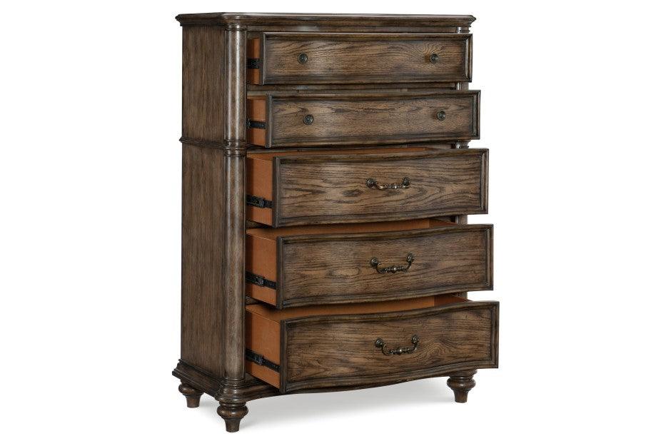 Homelegance - Heath Court Chest In Brown Oak - 1682-C - ATL FURNITURE