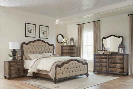 Homelegance - Heath Court 5 Piece Eastern King Bedroom Set - 1682K-1Ek-5Set - ATL FURNITURE