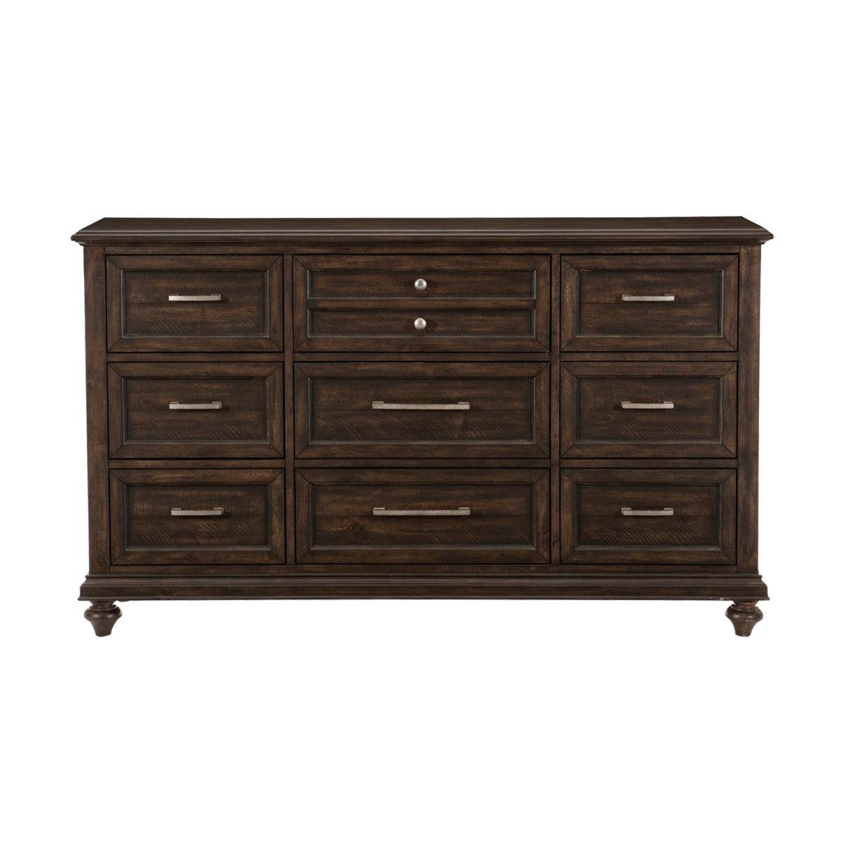 Homelegance - Logandale Dresser In Charcoal - 1689-D - ATL FURNITURE