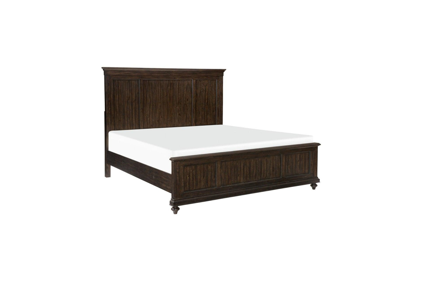 Homelegance - Cardano Eastern King Bed In Driftwood Charcoal - 1689K-1Ek* - ATL FURNITURE