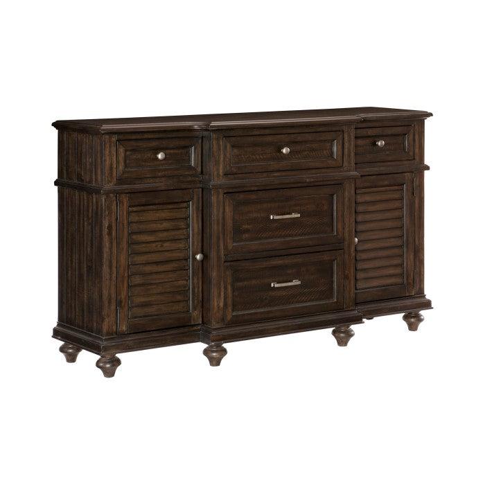 Homelegance - Cardano Buffet-Server In Driftwood Charcoal - 1689-55 - ATL FURNITURE