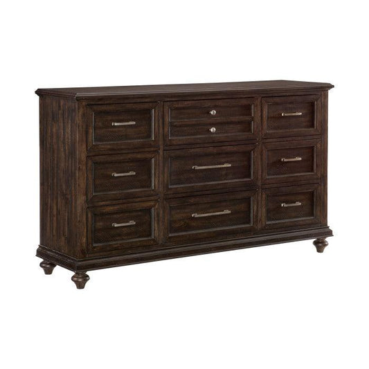 Homelegance - Cardano Dresser In Driftwood Charcoal - 1689-5 - ATL FURNITURE