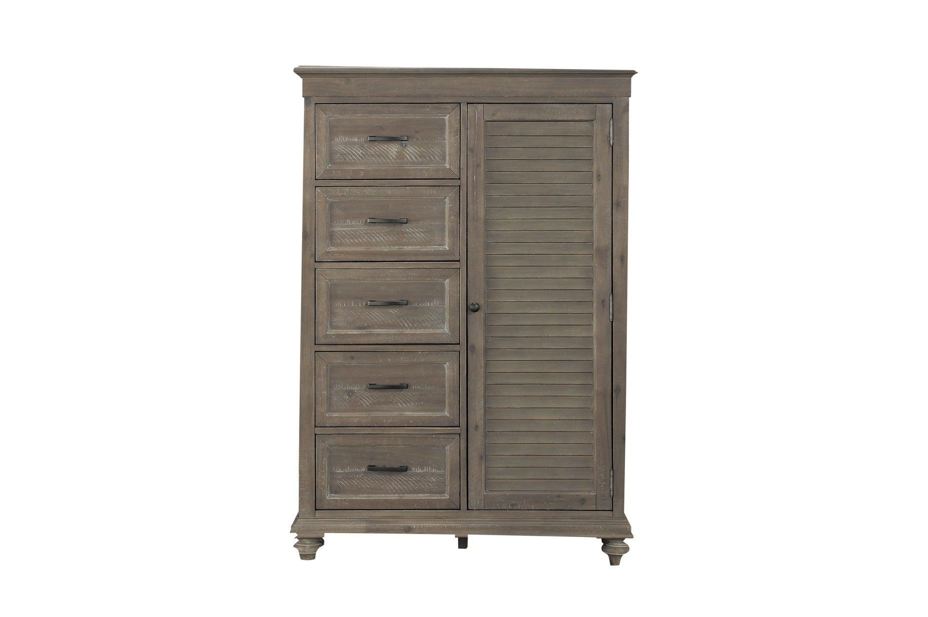 Homelegance - Cardano Wardrobe Chest In Light Brown - 1689Br-10 - ATL FURNITURE