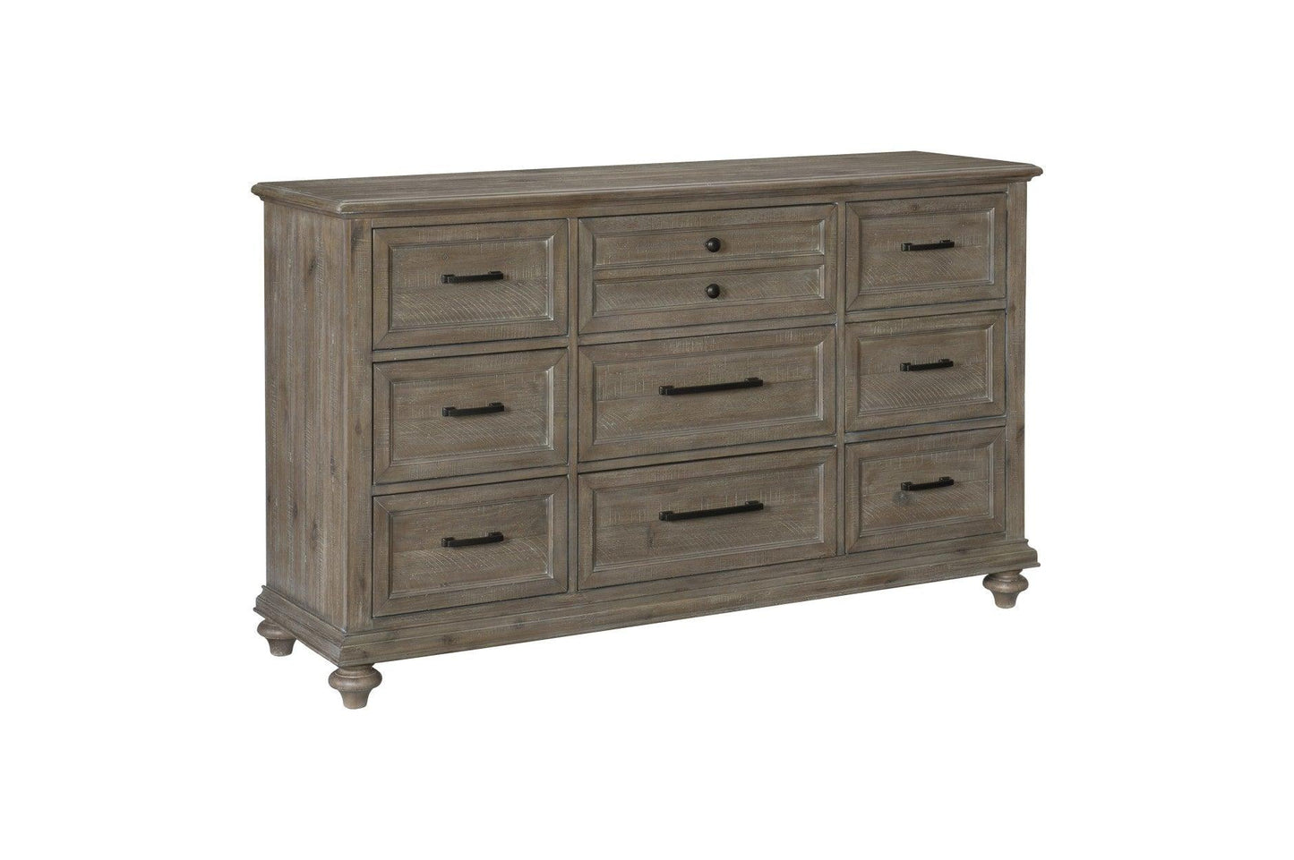 Homelegance - Cardano Dresser With Mirror In Light Brown - 1689Br-6 - ATL FURNITURE