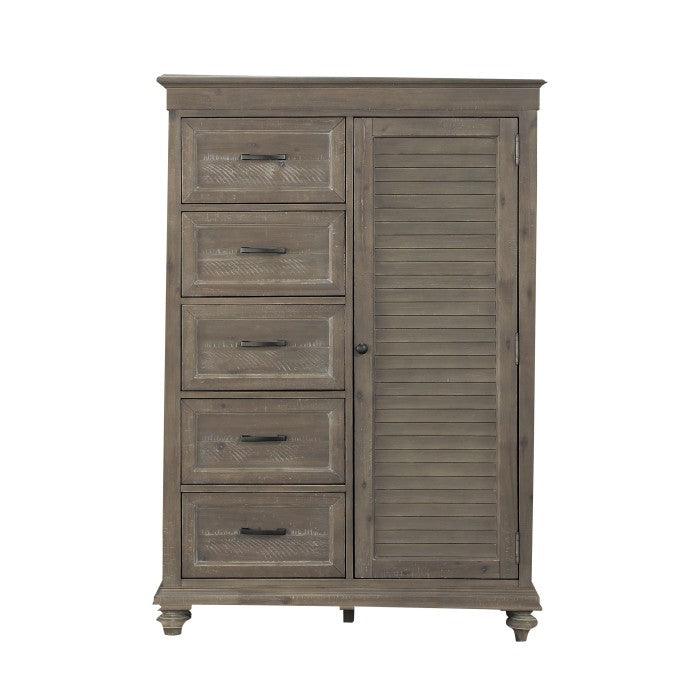 Homelegance - Cardano Wardrobe Chest In Light Brown - 1689Br-10 - ATL FURNITURE