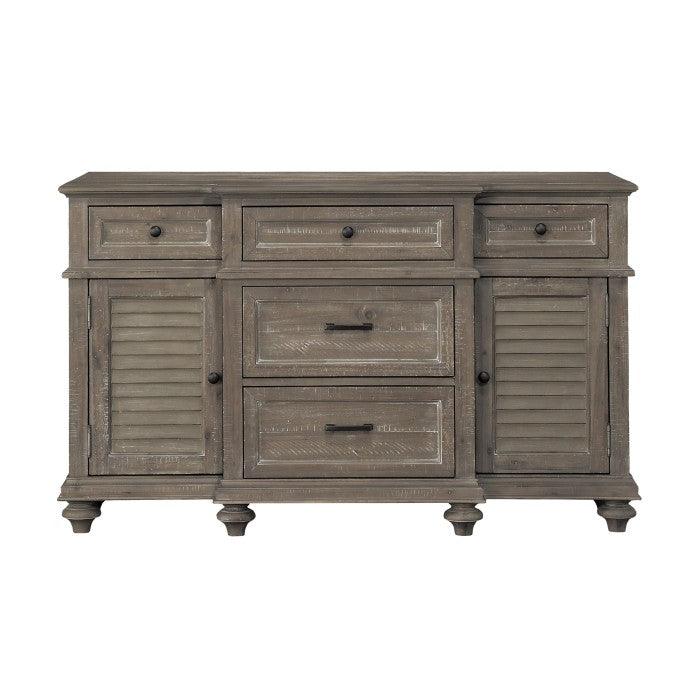 Homelegance - Cardano Buffet - Server In Driftwood Light Brown - 1689Br-55 - ATL FURNITURE