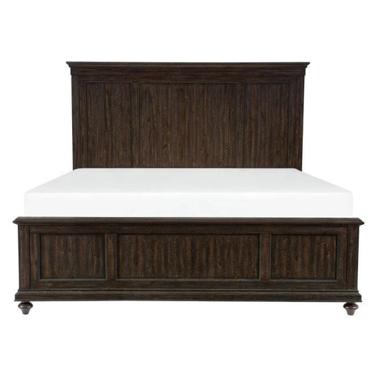 Homelegance - Cardano Eastern King Bed In Driftwood Charcoal - 1689K-1Ek* - ATL FURNITURE