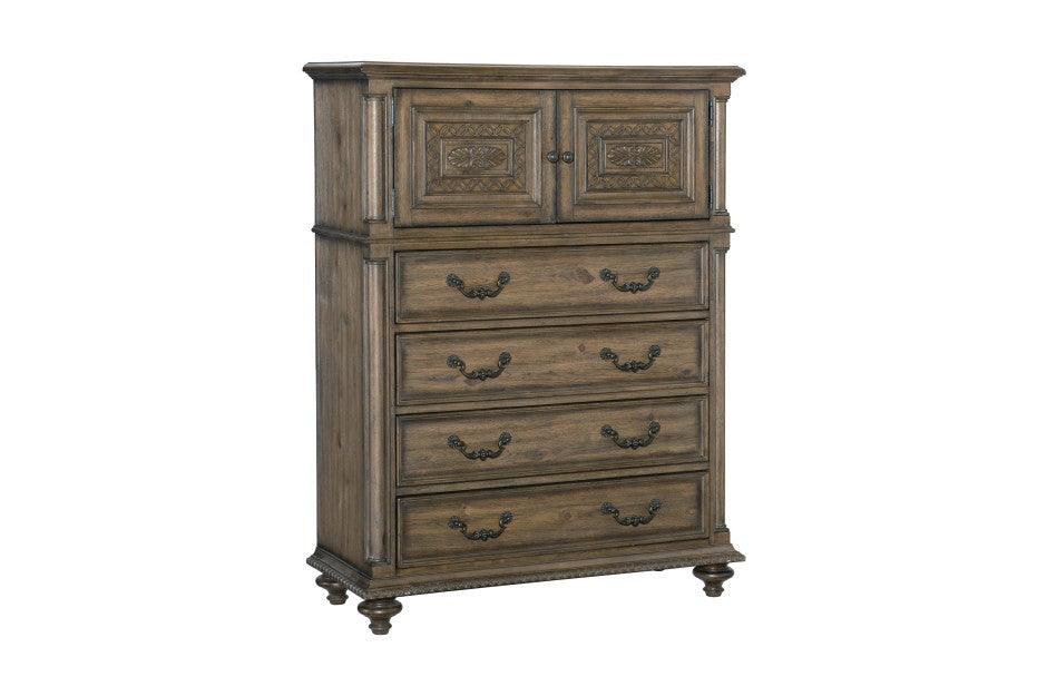 Homelegance - Rachelle Chest In Weathered Pecan - 1693-9 - ATL FURNITURE