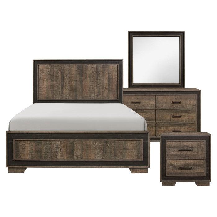 Homelegance - Ellendale 4 Piece Queen Bedroom Set In Dark Ebony - 1695-1*4 - ATL FURNITURE