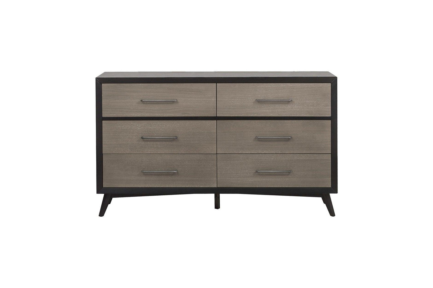 Homelegance - Raku Dresser In Gray And Black - 1711-5 - ATL FURNITURE