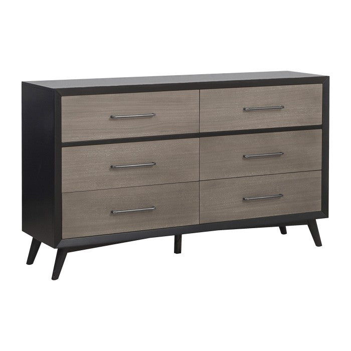 Homelegance - Raku 6 Piece Eastern King Platform Bedroom Set With Footboard Storage - 1711Knc-1Ek-6 - ATL FURNITURE
