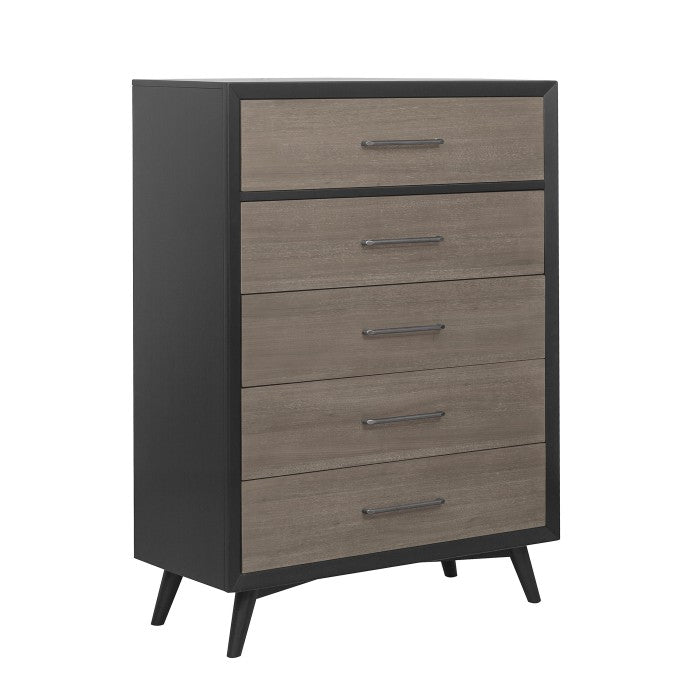 Homelegance - Raku 6 Piece Eastern King Platform Bedroom Set With Footboard Storage - 1711Knc-1Ek-6 - ATL FURNITURE