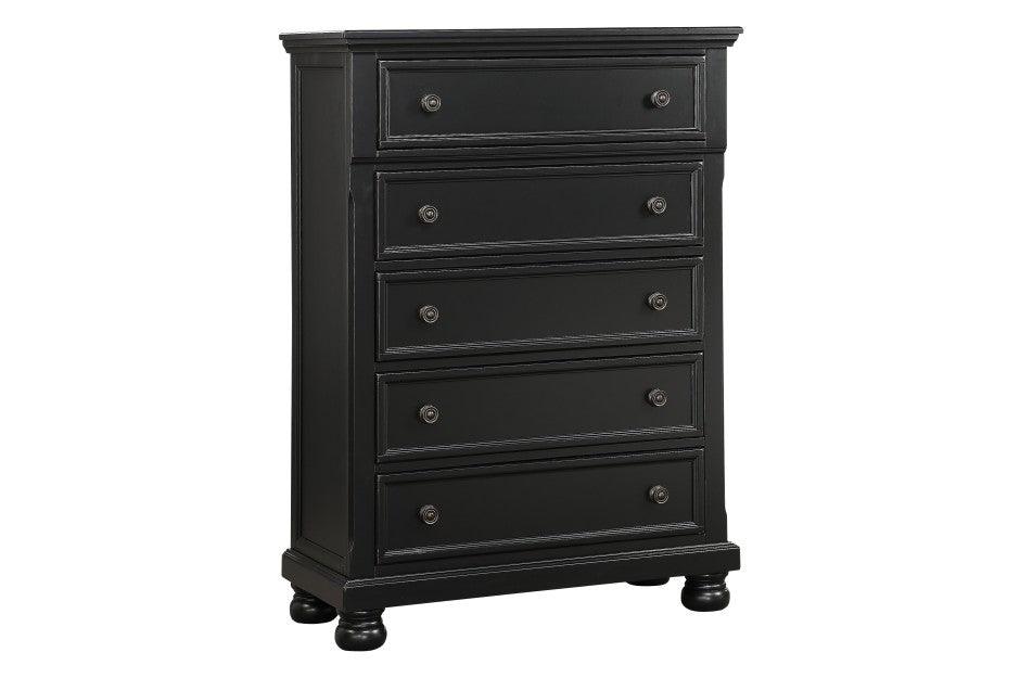 Homelegance - Laurelin Chest In Black - 1714Bk-9 - ATL FURNITURE