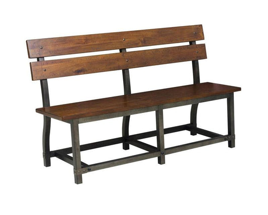 Homelegance - Holverson Bench With Back - 1715-Bh - ATL FURNITURE