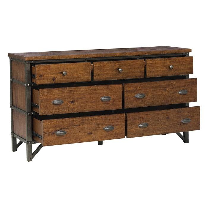 Homelegance - Holverson Brown Milk Crate Dresser - 1715-5 - ATL FURNITURE