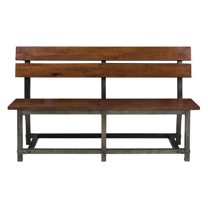 Homelegance - Holverson Bench With Back - 1715-Bh - ATL FURNITURE