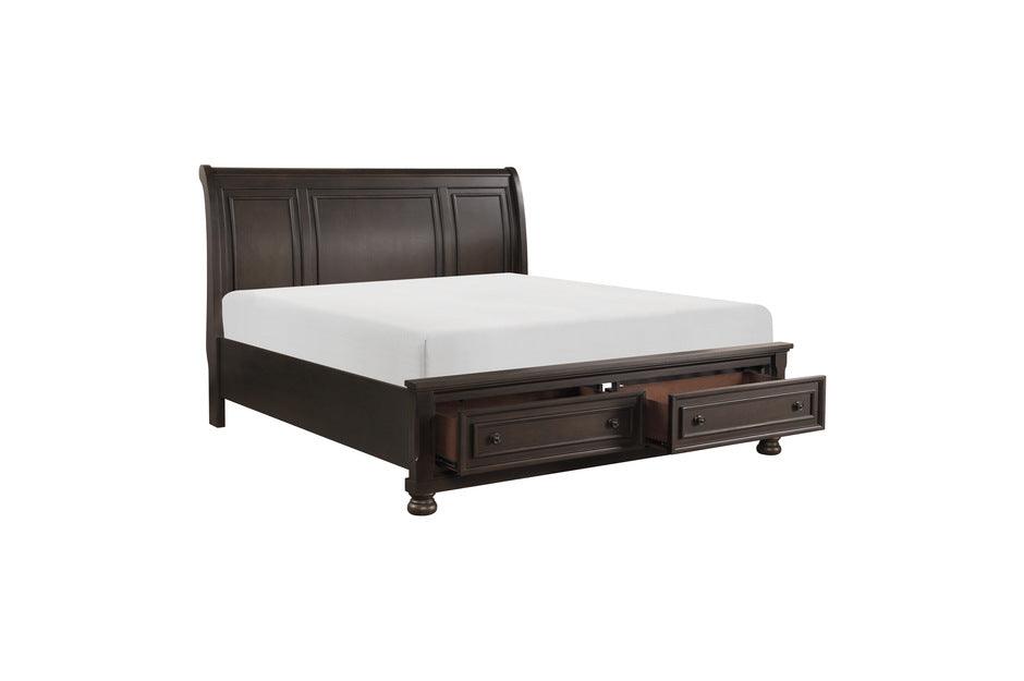 Homelegance - Begonia 4 Piece Queen Bedroom Set - 1718Gy-1-4 - ATL FURNITURE