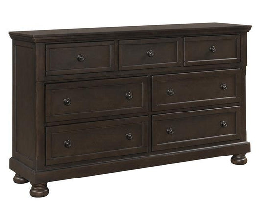 Homelegance - Begonia Dresser With Hidden Drawer - 1718Gy-5 - ATL FURNITURE