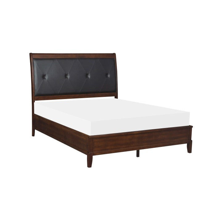 Homelegance - Cotterill Cherry 3 Piece Eastern King Panel Bedroom Set - 1730K-1Ek-3 - ATL FURNITURE