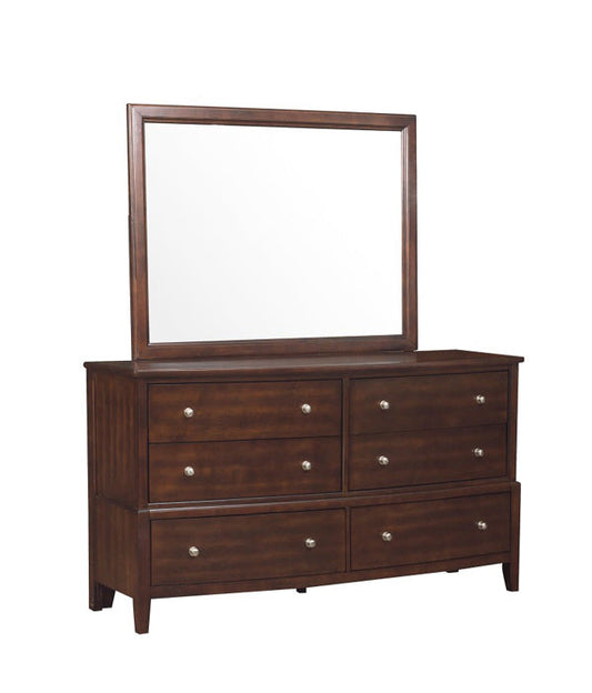 Homelegance - Cotterill Cherry Dresser And Mirror Set - 1730-5-6 - ATL FURNITURE