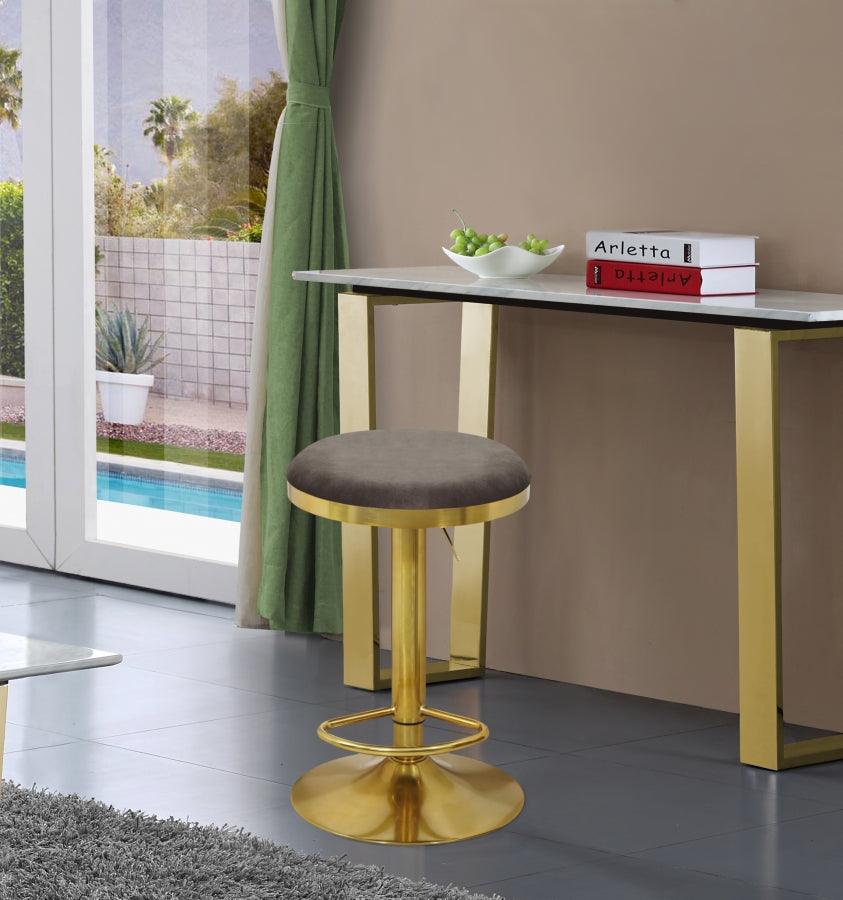Brody Adjustable Stool Set Of 2 In Grey - 955Grey-C - ATL FURNITURE