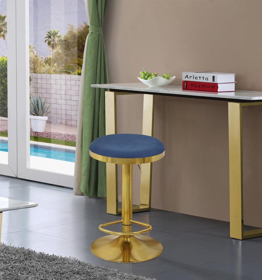 Brody Adjustable Stool Set Of 2 In Navy - 955Navy-C - ATL FURNITURE
