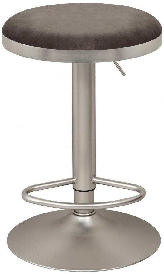 Brody Adjustable Stool Set Of 2 In Grey - 956Grey-C - ATL FURNITURE