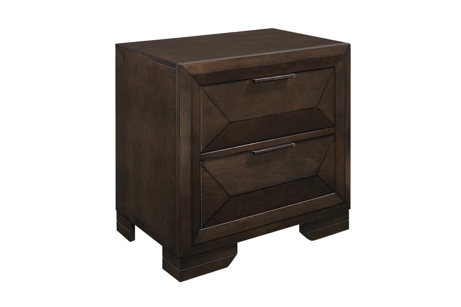 Homelegance - Chesky Warm Espresso 3 Piece Queen Platform Storage Bedroom Set - 1753-1-3 - ATL FURNITURE