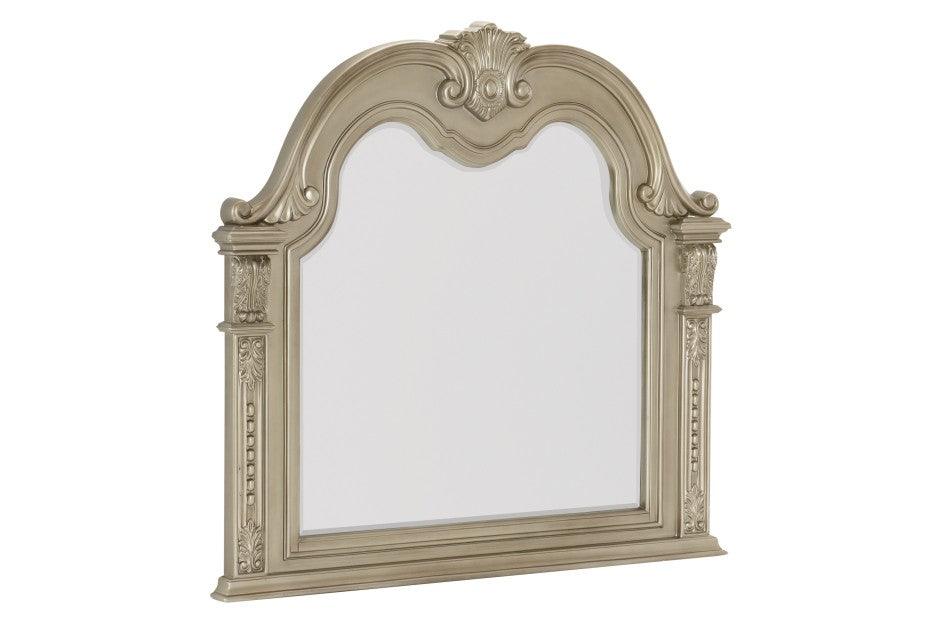 Homelegance - Cavalier Dresser And Mirror In Silver - ATL FURNITURE