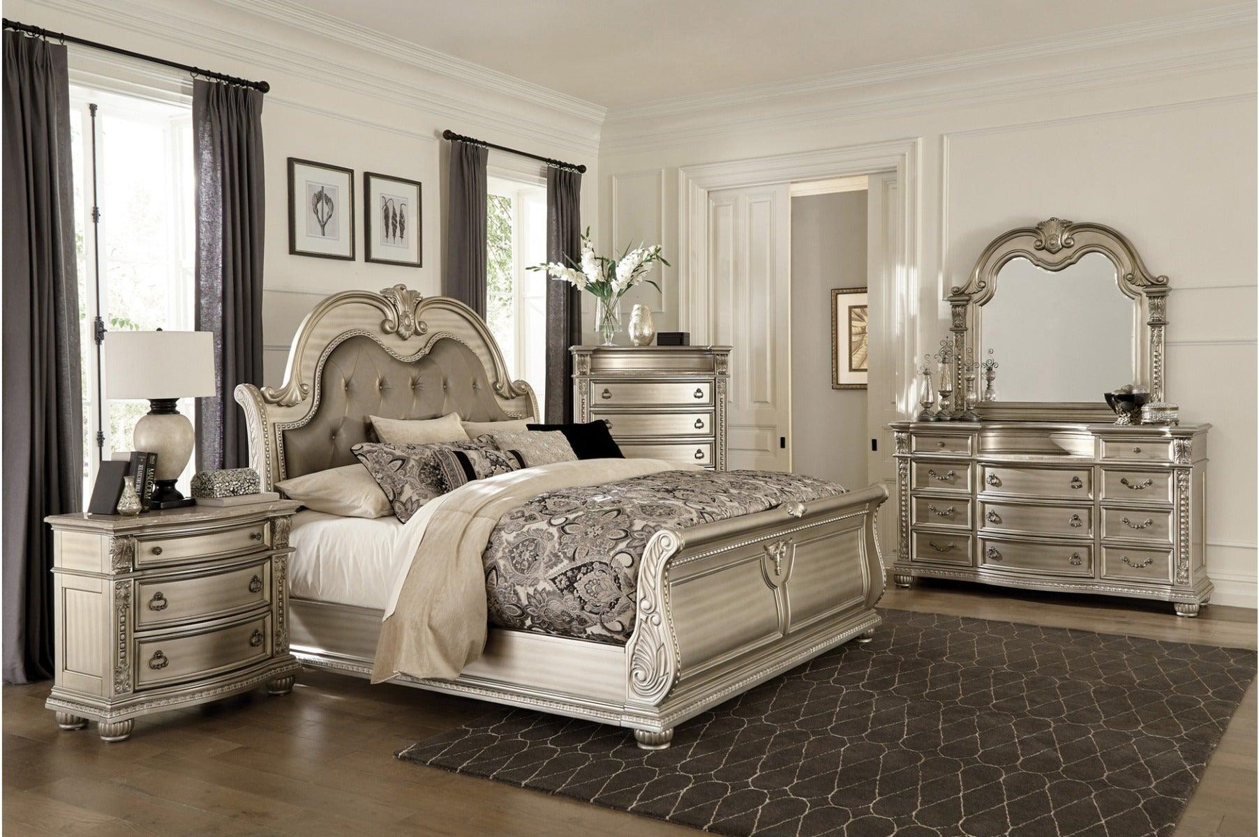 Homelegance - Cavalier 5 Piece Eastern King Bedroom Set - 5 Pc. Set - ATL FURNITURE