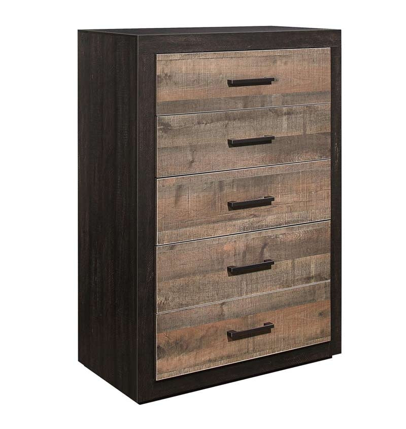 Homelegance - Miter Mahogany And Ebony Chest - 1762-9 - ATL FURNITURE