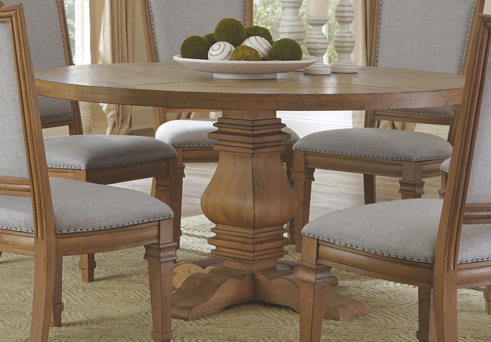 Florence Round Formal Dining Table - ATL FURNITURE