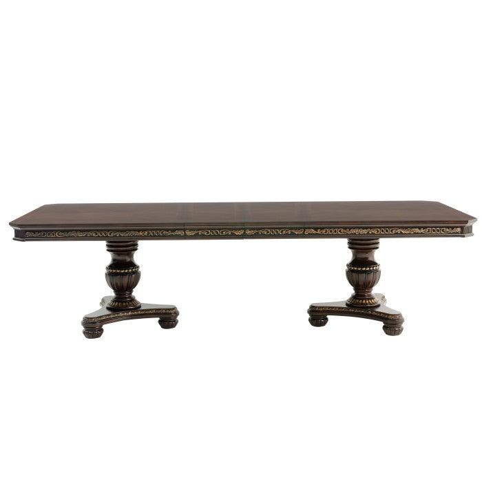 Homelegance - Russian Hill Warm Cherry Extendable Dining Table - 1808-112 - ATL FURNITURE