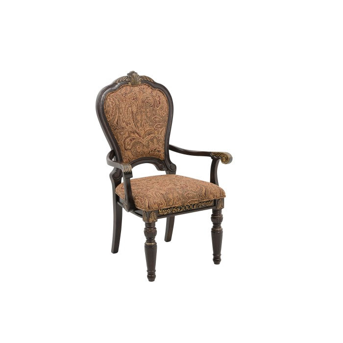 Homelegance - Russian Hill Warm Cherry Arm Chair (Set Of 2) - 1808A - ATL FURNITURE