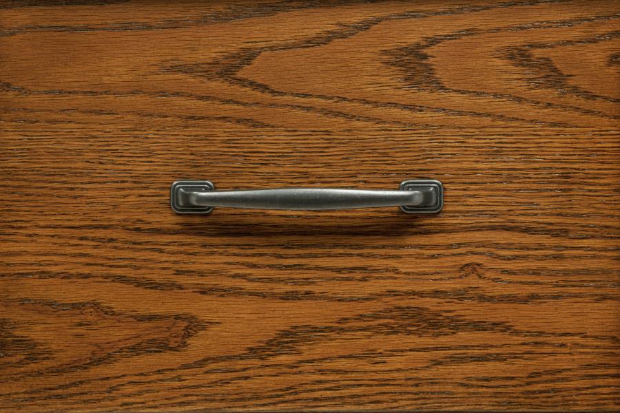 Mayfair 3-Piece Kitchen Island With Extension Table Dark Oak