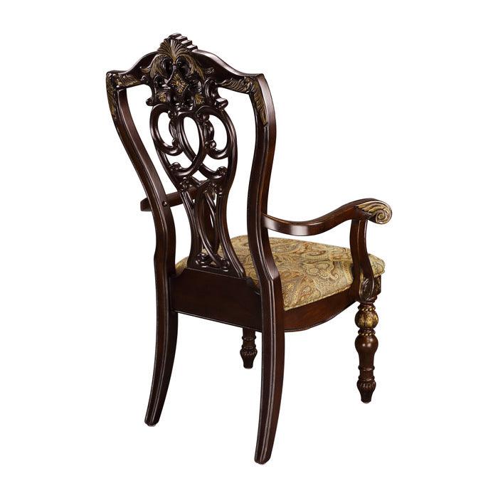 Homelegance - Catalonia Cherry Arm Chair (Set Of 2) - 1824A - ATL FURNITURE