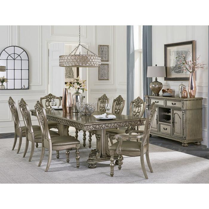 Homelegance - Catalonia Platinum Gold Server - 1824Pg-55 - ATL FURNITURE