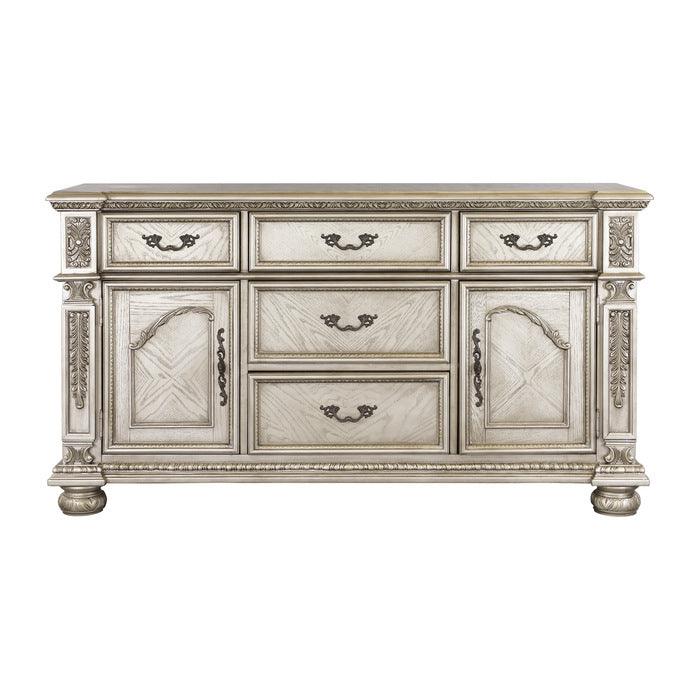 Homelegance - Catalonia Platinum Gold Server - 1824Pg-55 - ATL FURNITURE