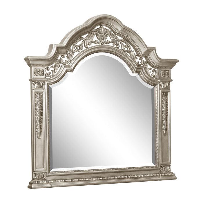 Homelegance - Catalonia Dresser And Mirror In Platinum Gold - 1824Pg-5-6 - ATL FURNITURE