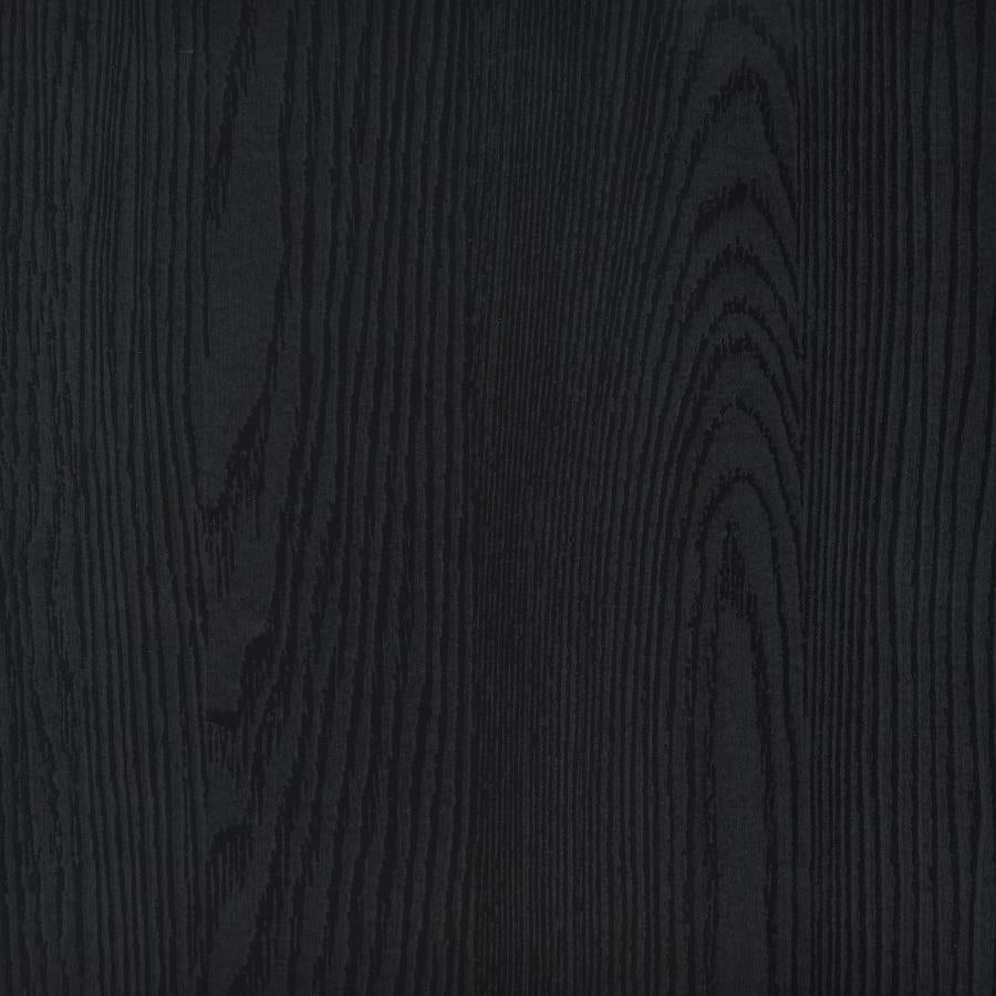 Topanga Engineered Wood Freestanding Home Bar Black