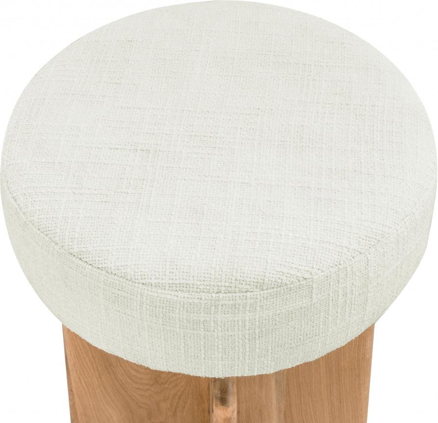 Meridian Furniture - Jasper Counter Stool In Cream - 837Cream-C - ATL FURNITURE