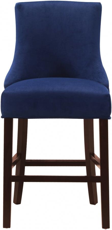 Meridian Furniture - Hannah Counter Stool Set Of 2 In Navy - 775Navy-C - ATL FURNITURE