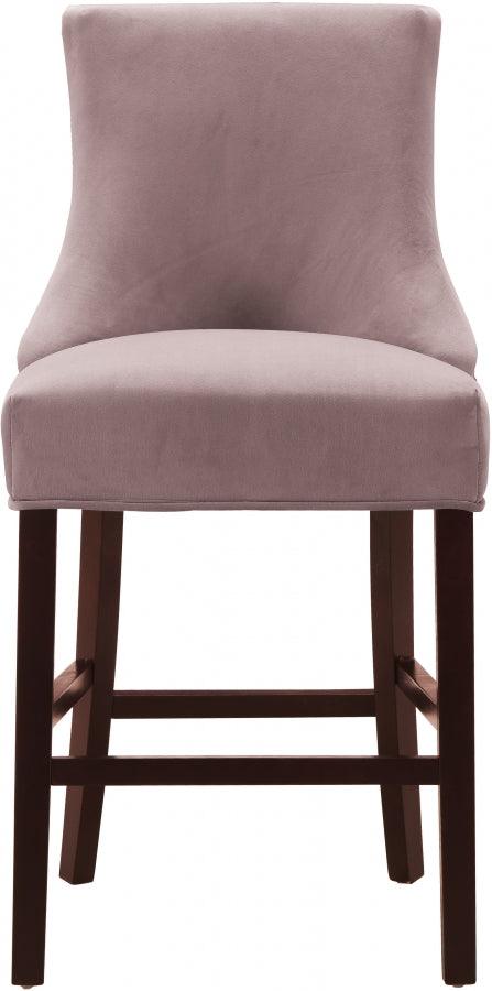 Meridian Furniture - Hannah Counter Stool Set Of 2 In Pink - 775Pink-C - ATL FURNITURE