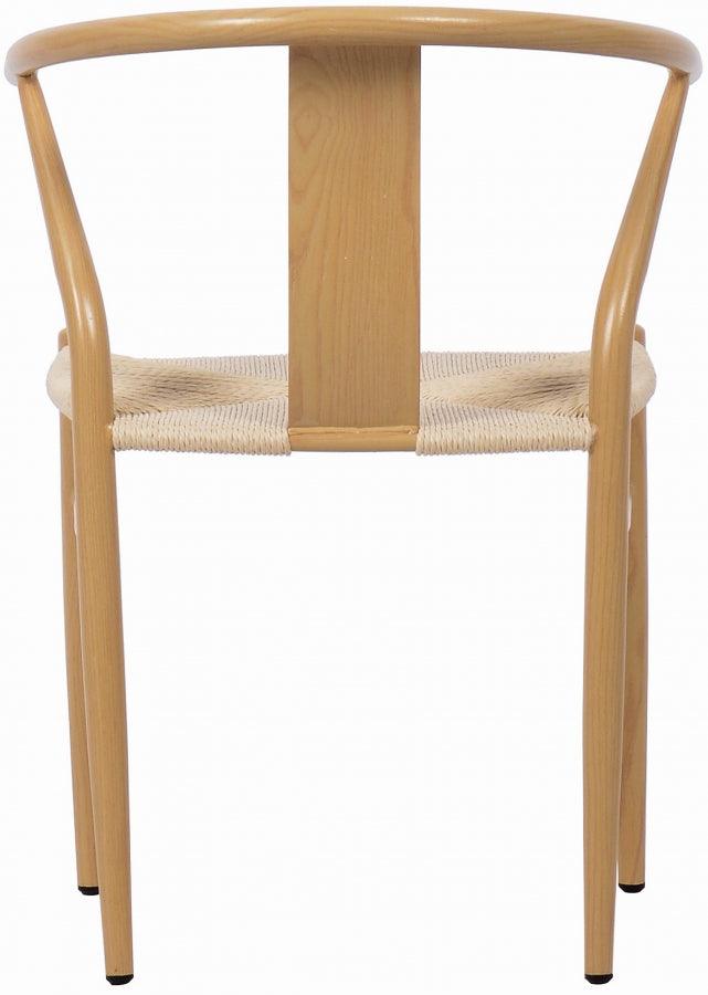 Meridian Furniture - Beck Dining Chair In Oak (Set Of 2) - 893Oak-C - ATL FURNITURE