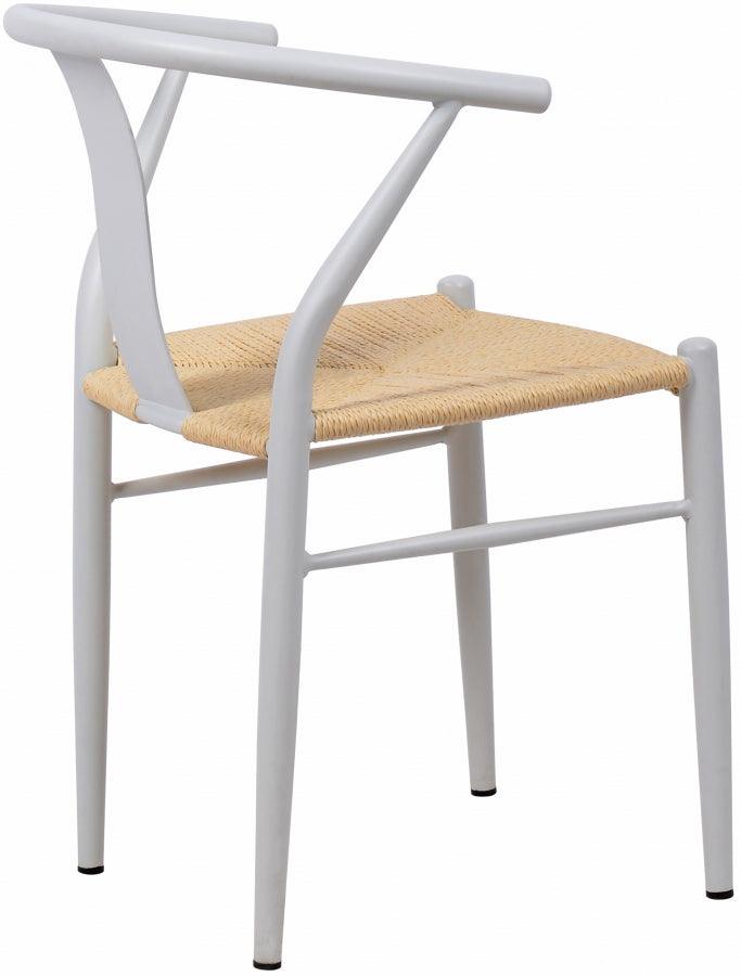 Meridian Furniture - Beck Dining Chair In White (Set Of 2) - 893White-C - ATL FURNITURE