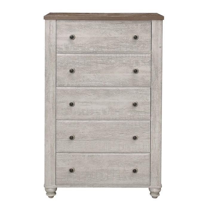 Homelegance - Nashville Chest In Antique White - 1903-9 - ATL FURNITURE