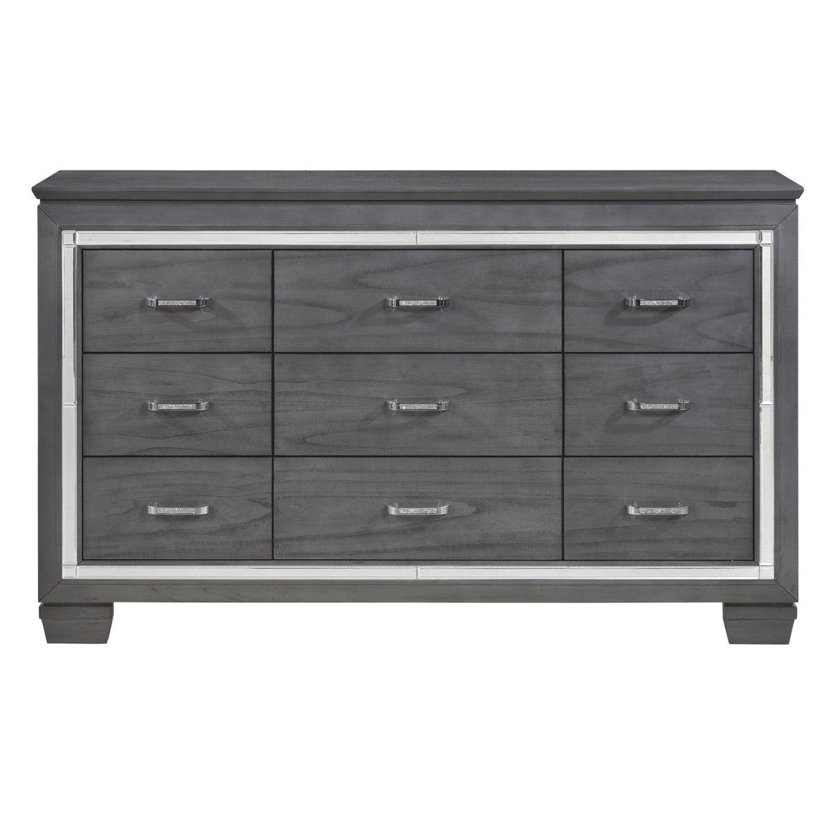 Homelegance - Allura Dresser In Grey - 1916Gy-5 - ATL FURNITURE